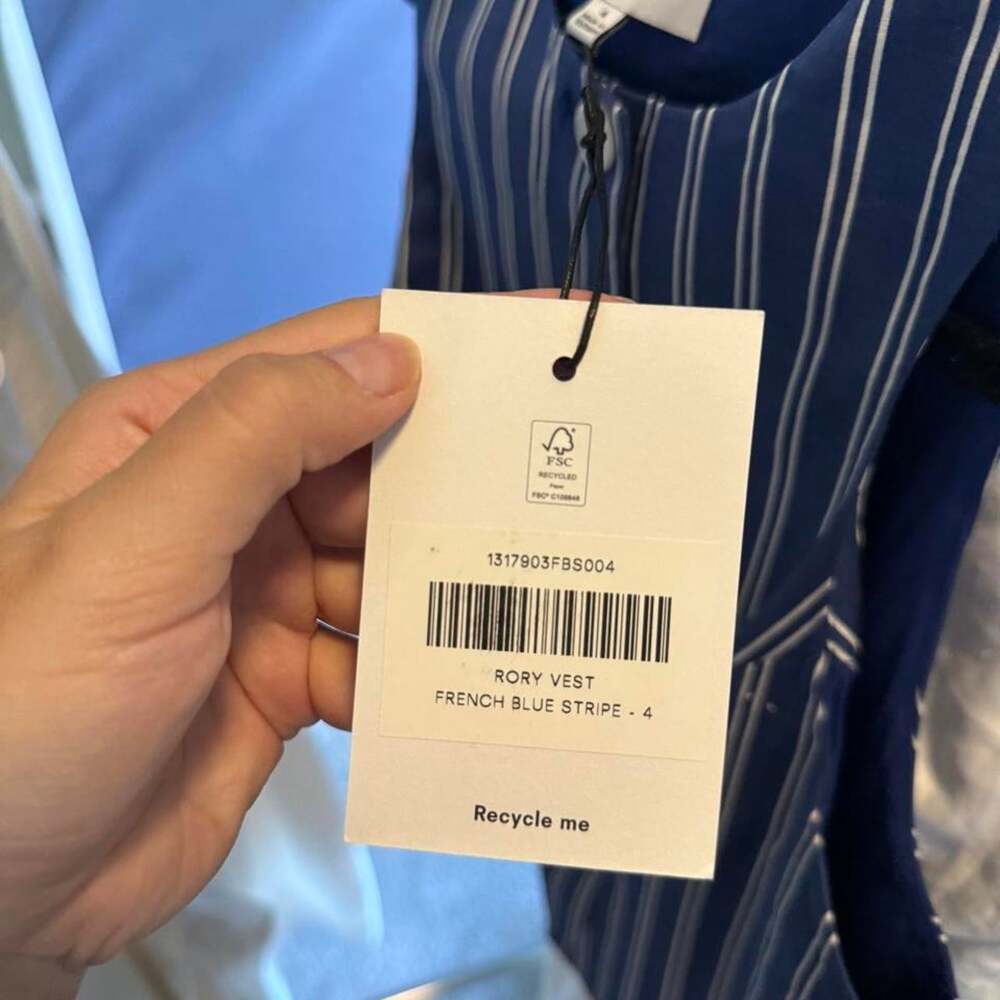 Reformation Rory Vest (New With Tags) - Picture 4 of 6